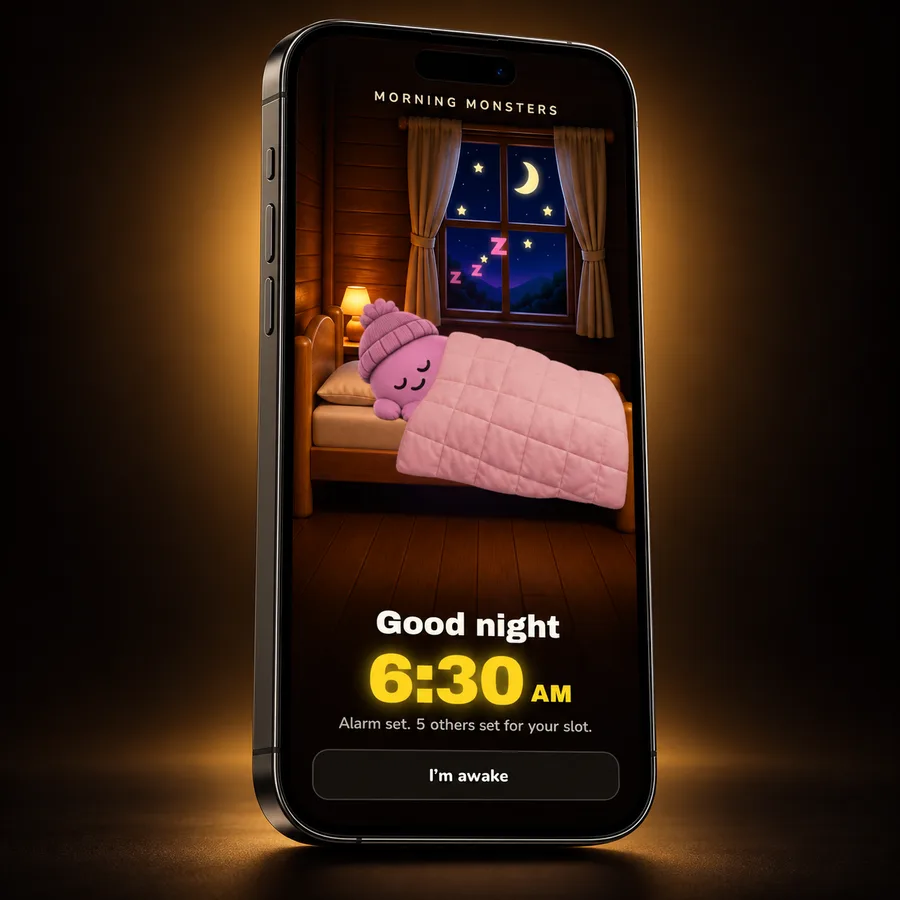 Morning Monsters: set a minute